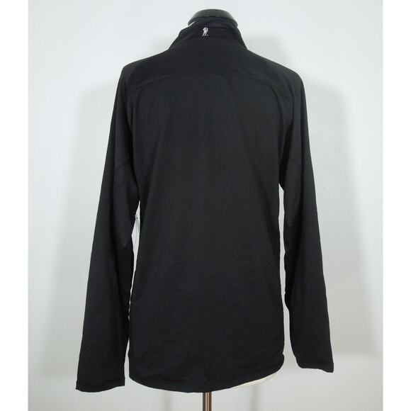 JOCKEY Top L LARGE Sport Mens Quarter Zip Athletic Fit - Picture 4 of 9